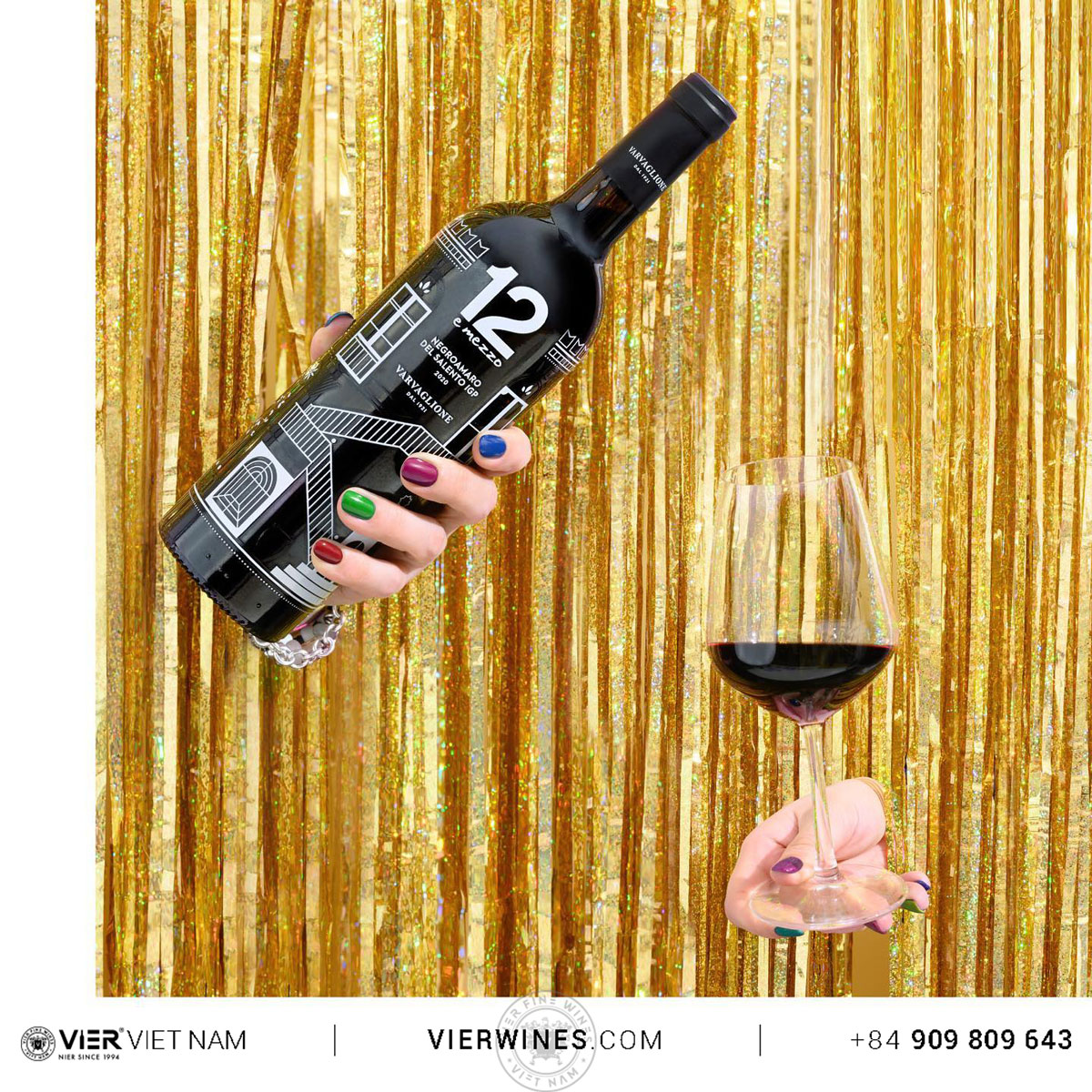 12 E Mezzo Masseria Negroamaro del Salento IGP - Ảnh 5