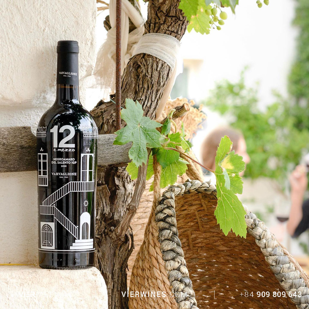 12 E Mezzo Masseria Negroamaro del Salento IGP - Ảnh 2