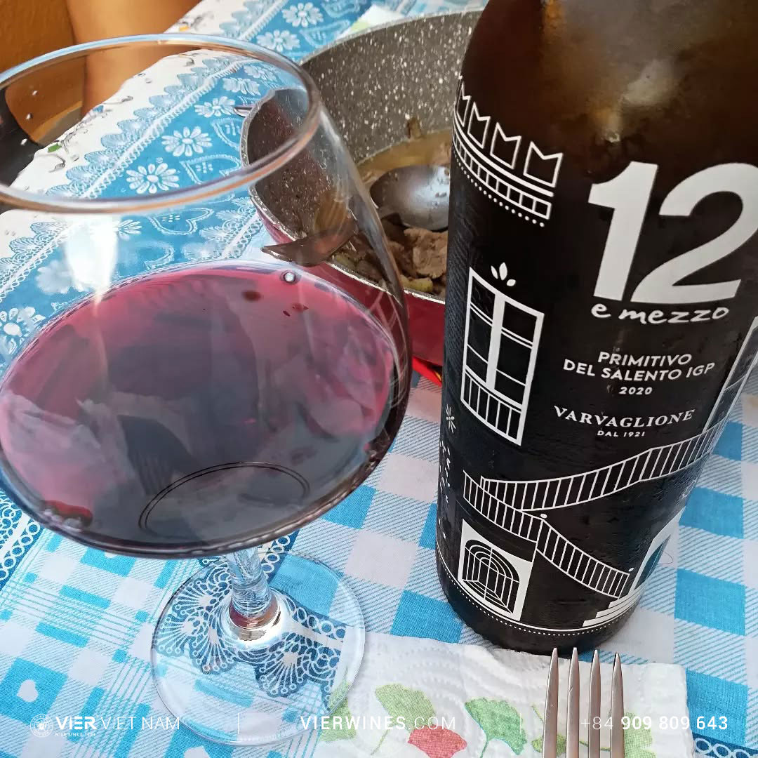 12 E Mezzo Masseria Primitivo del Salento IGP - Ảnh 4