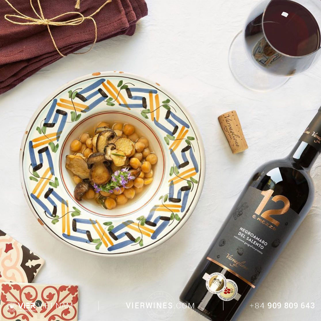 12 E Mezzo Negroamaro del Salento IGP - Ảnh 3