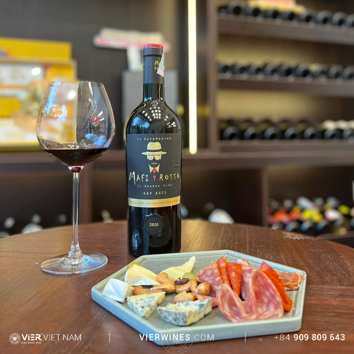 Mafi Rosso Il Grande Vino Oak aged - Ảnh 2