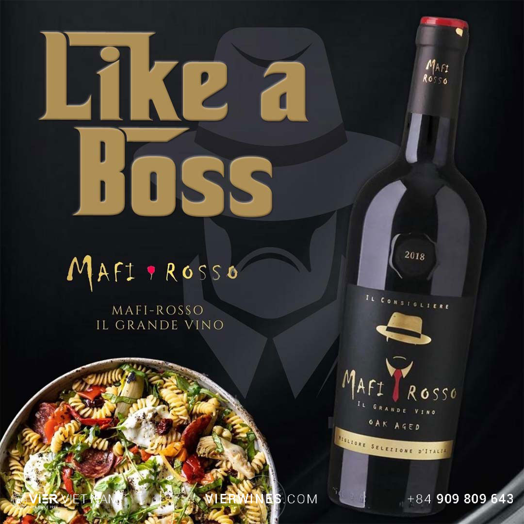 Mafi Rosso Il Grande Vino Oak aged - Ảnh 3
