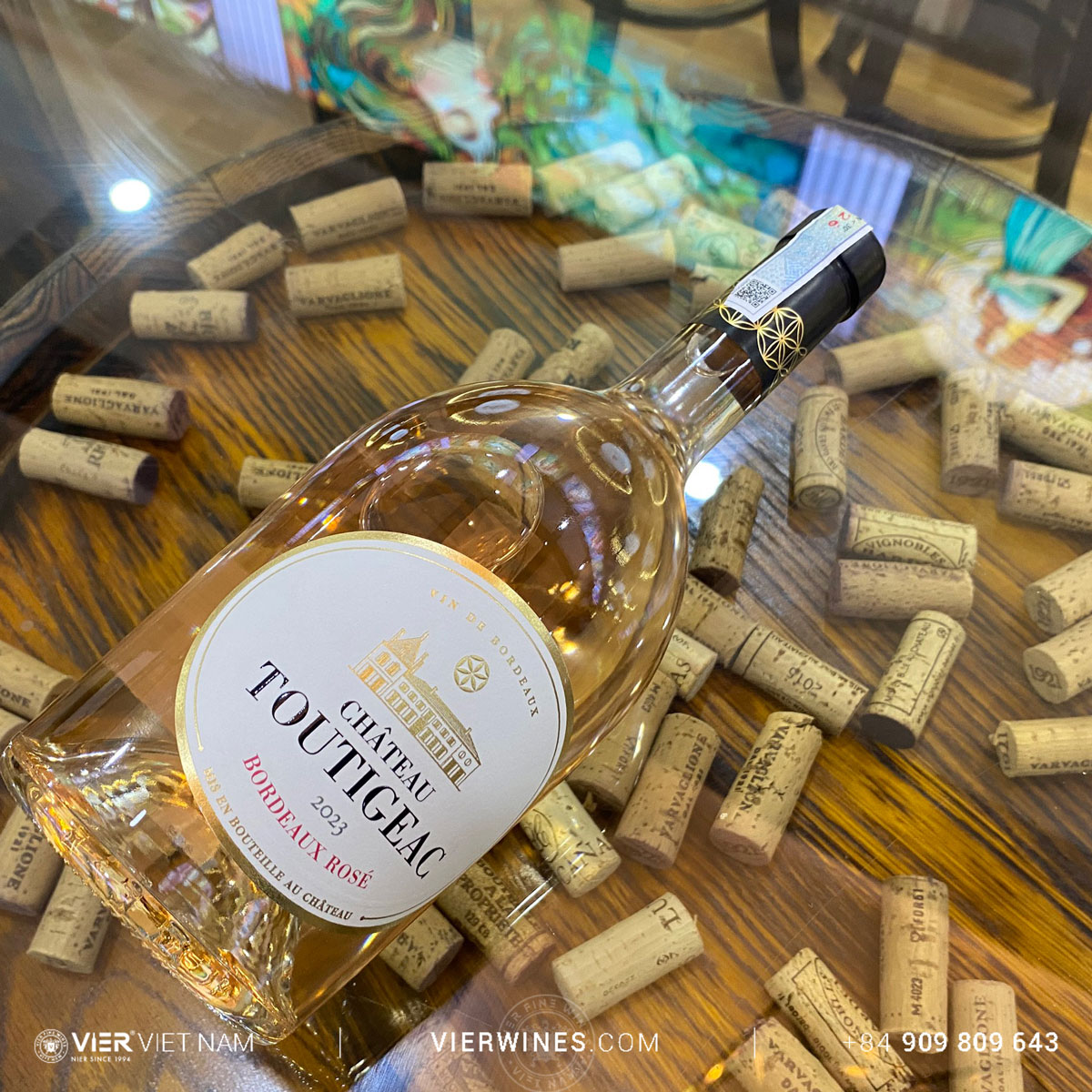 Château Toutigeac Bordeaux Rose - Ảnh 4