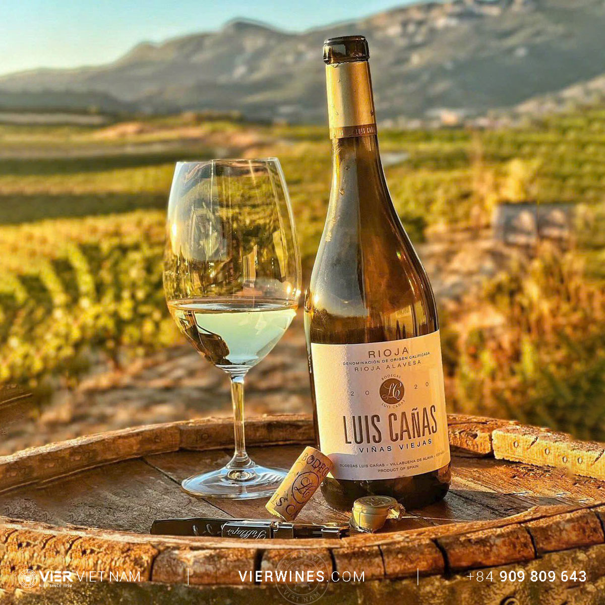 Luis Cañas Vinas Viejas Blanco - Ảnh 5