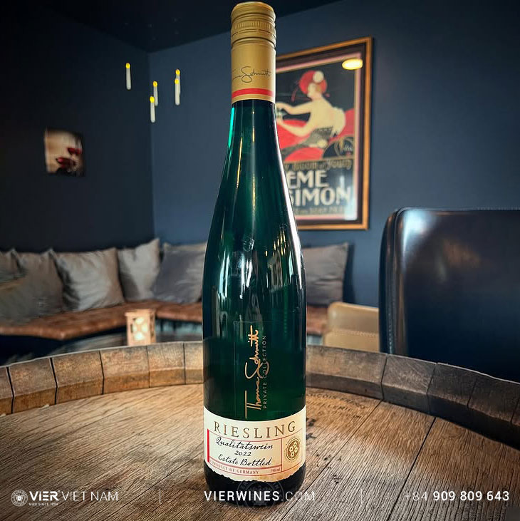 Thomas Schmitt Riesling Qualitӓswein Dry Estate Bottled - Ảnh 5
