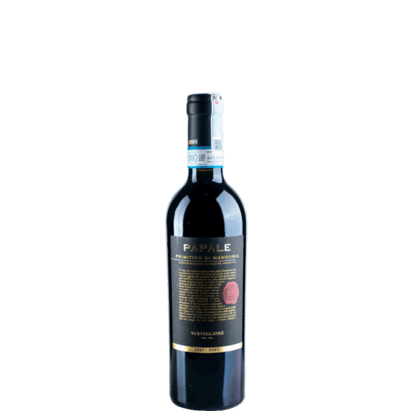 Rượu vang Ý Papale Linea Oro Primitivo di Manduria 375ml nhập khẩu chính hãng, nguyên chai tại Vier Fine Wines